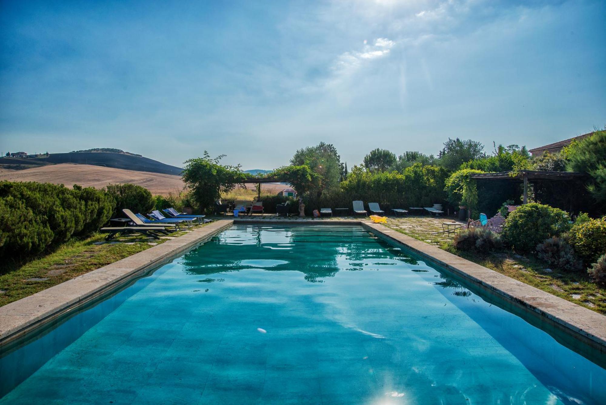 Agriturismo Le Sorbelle D'Orcia Con Piscina Pienza Exteriér fotografie