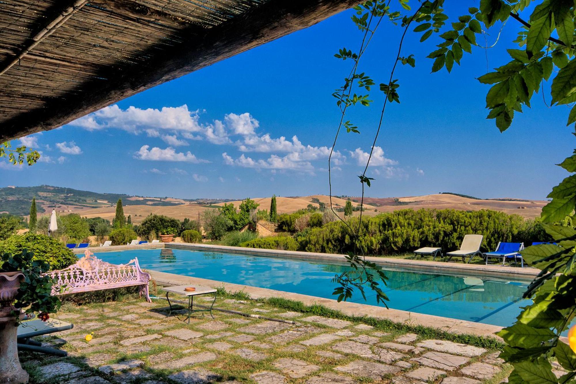 Agriturismo Le Sorbelle D'Orcia Con Piscina Pienza Exteriér fotografie