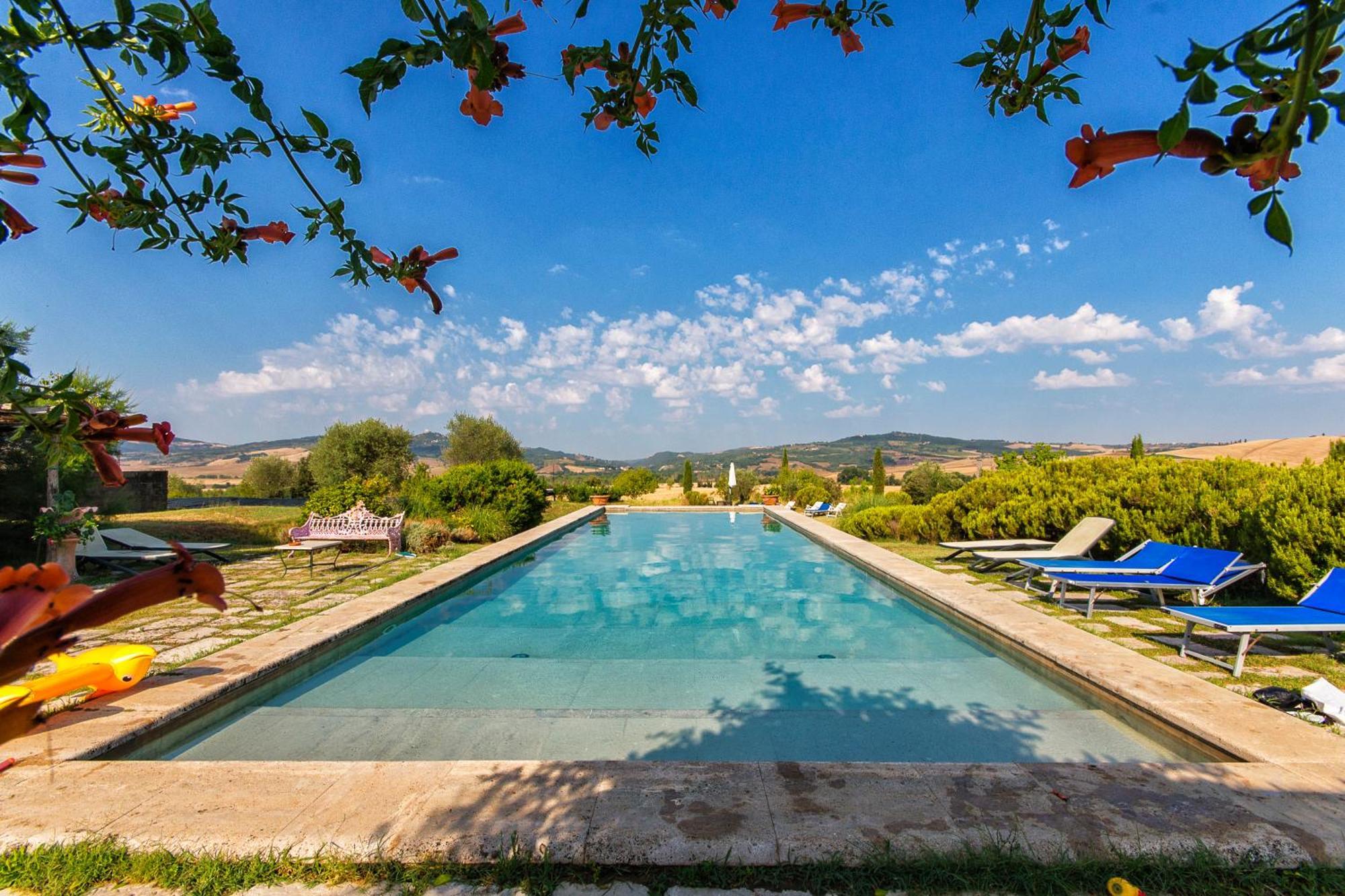 Agriturismo Le Sorbelle D'Orcia Con Piscina Pienza Exteriér fotografie