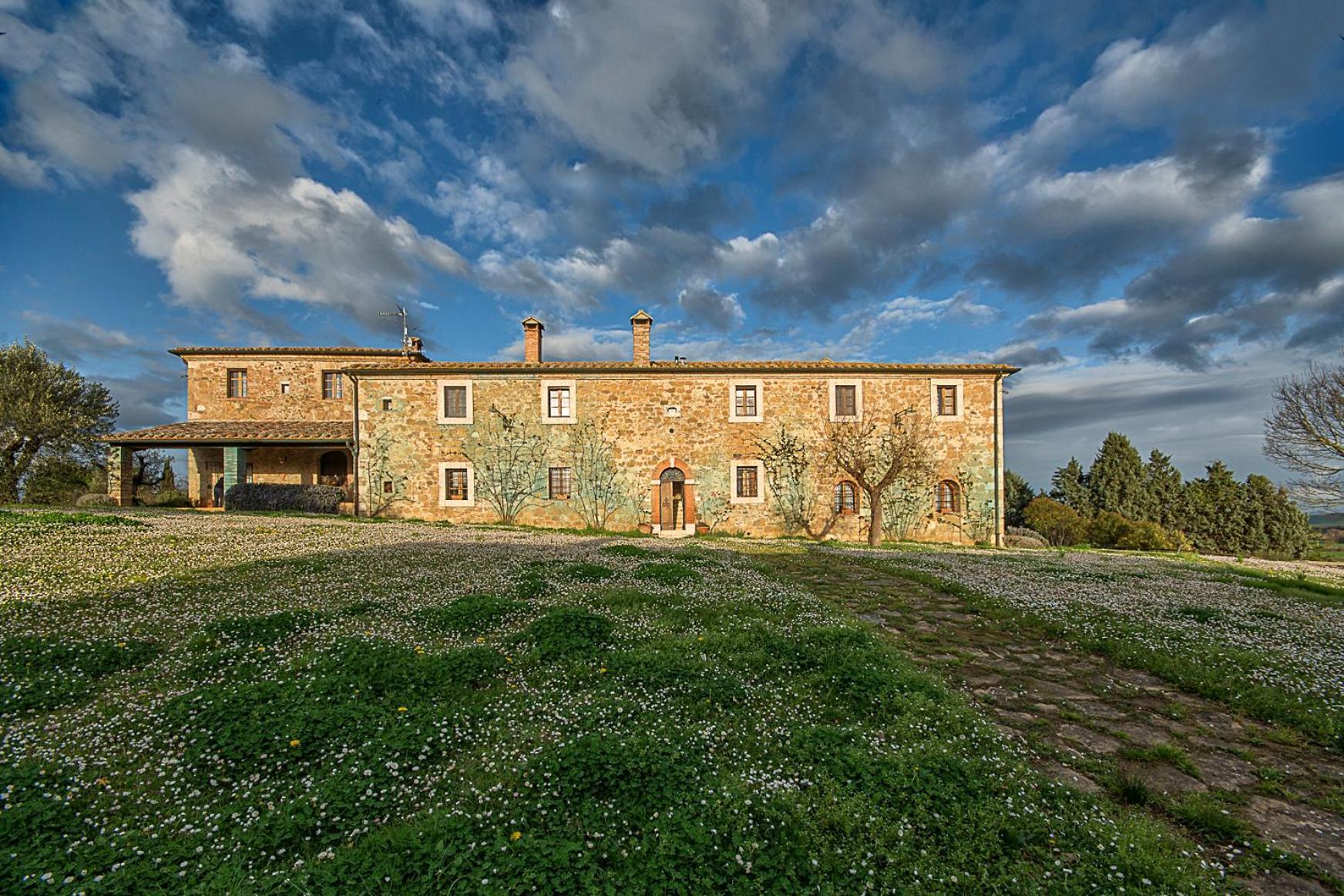 Agriturismo Le Sorbelle D'Orcia Con Piscina Pienza Exteriér fotografie