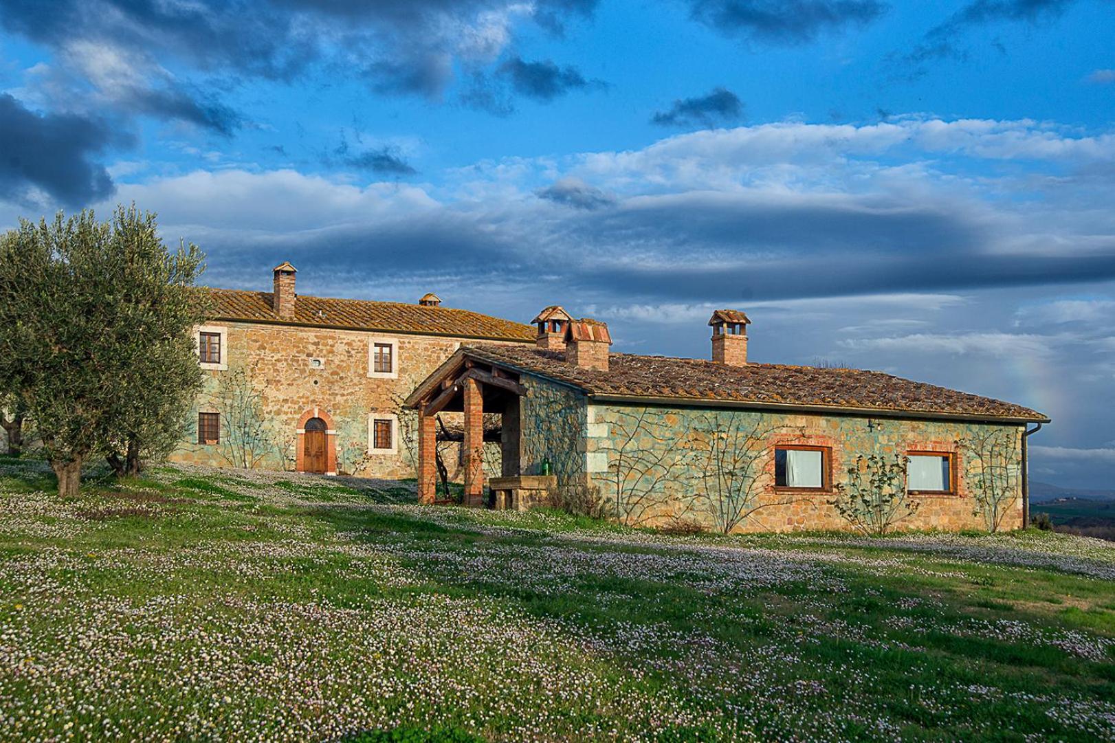 Agriturismo Le Sorbelle D'Orcia Con Piscina Pienza Exteriér fotografie