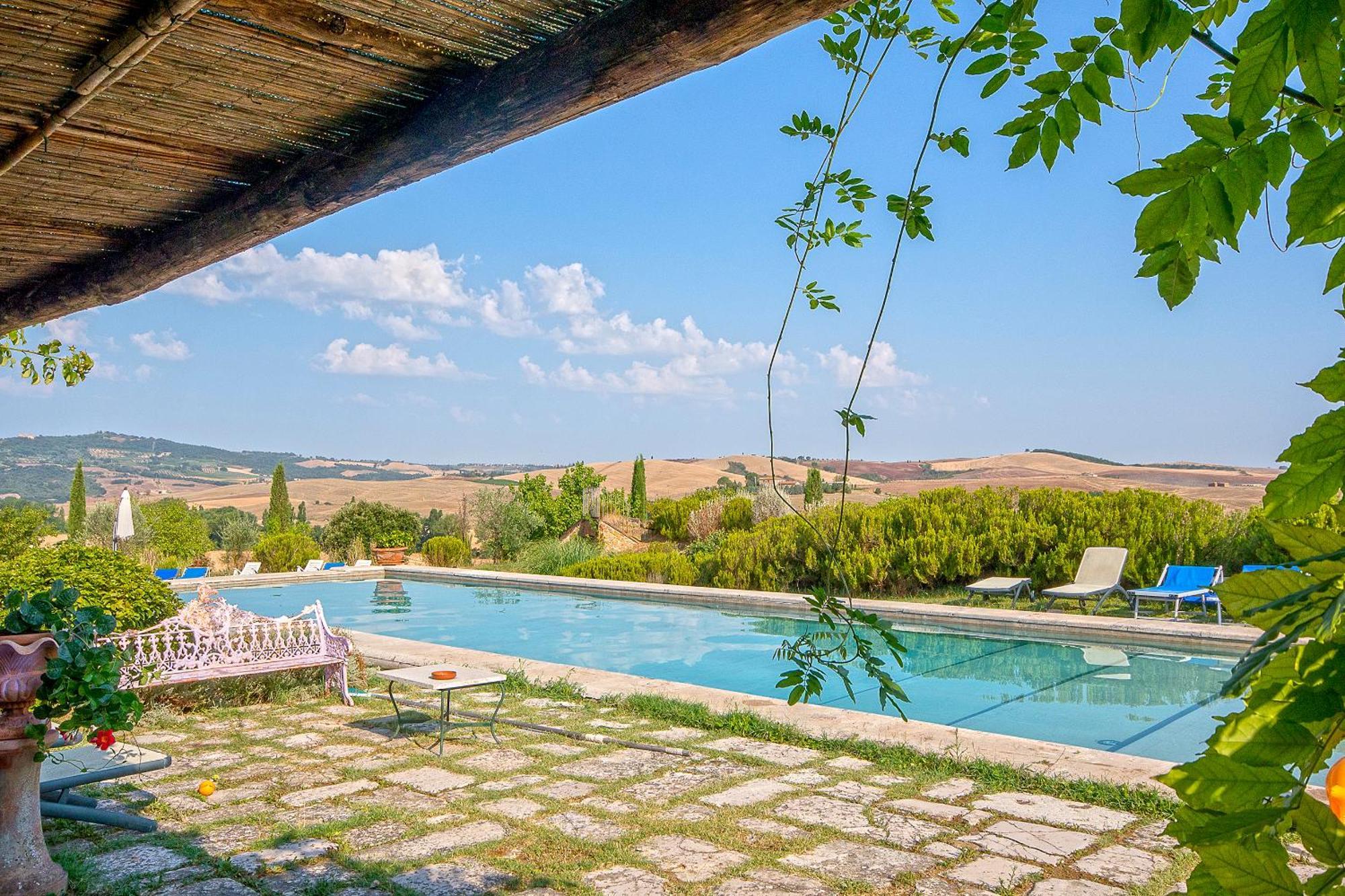 Agriturismo Le Sorbelle D'Orcia Con Piscina Pienza Exteriér fotografie