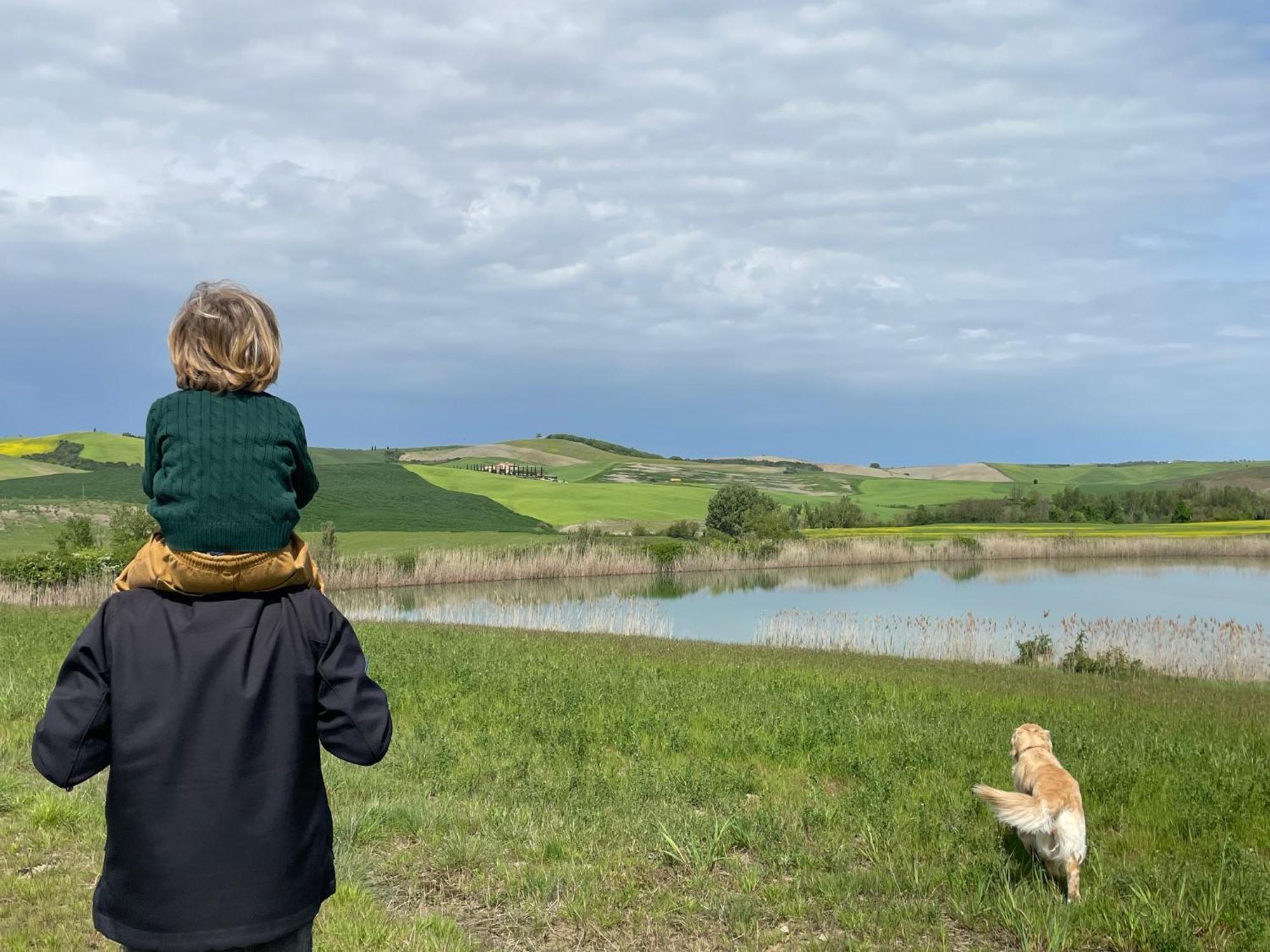 Agriturismo Le Sorbelle D'Orcia Con Piscina Pienza Exteriér fotografie