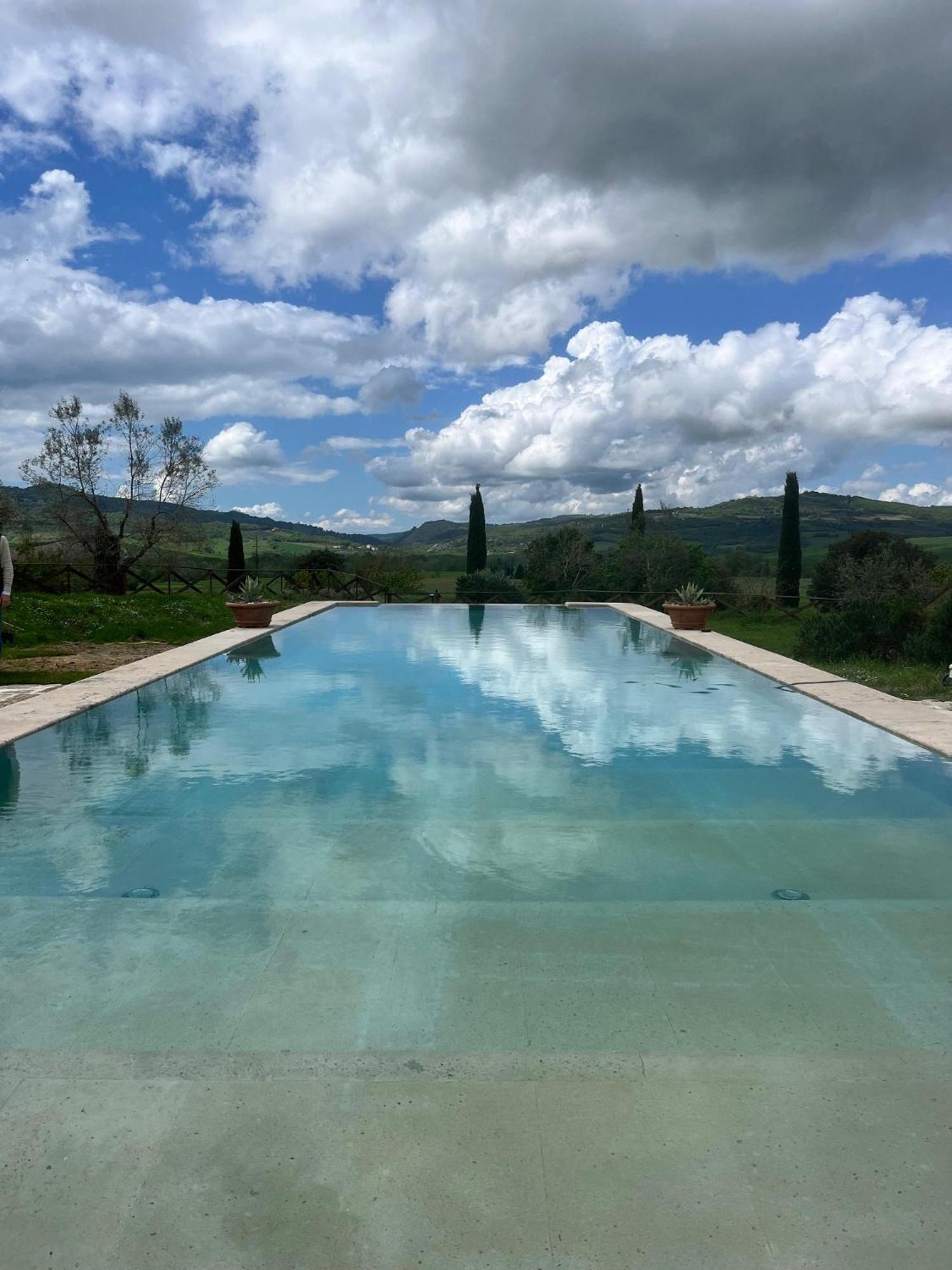 Agriturismo Le Sorbelle D'Orcia Con Piscina Pienza Exteriér fotografie