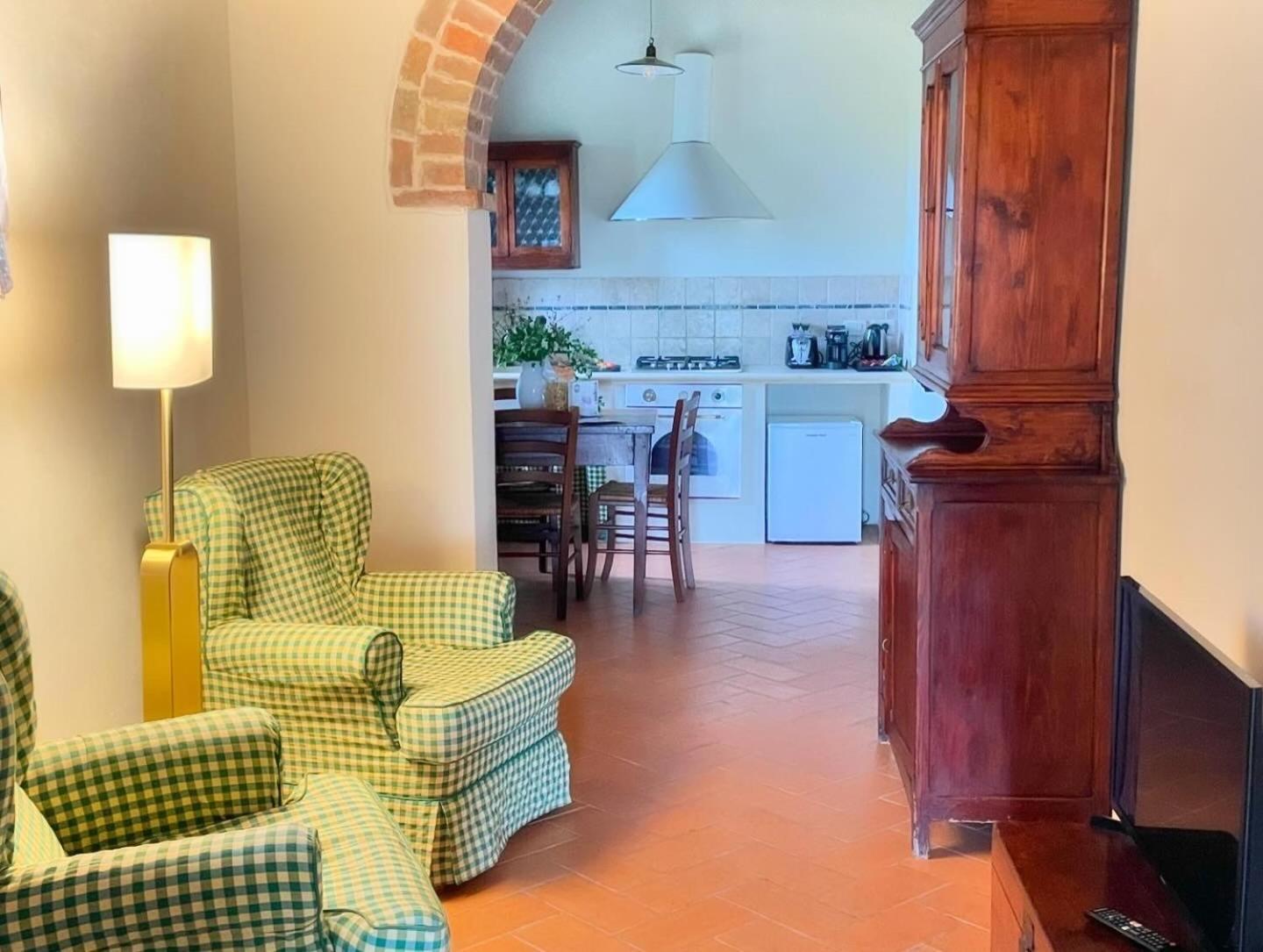 Agriturismo Le Sorbelle D'Orcia Con Piscina Pienza Exteriér fotografie