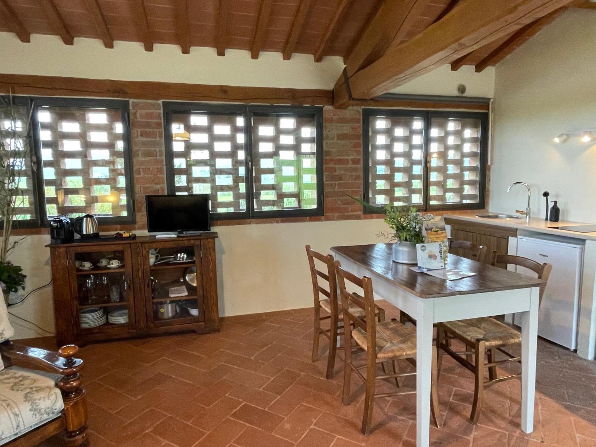 Agriturismo Le Sorbelle D'Orcia Con Piscina Pienza Exteriér fotografie