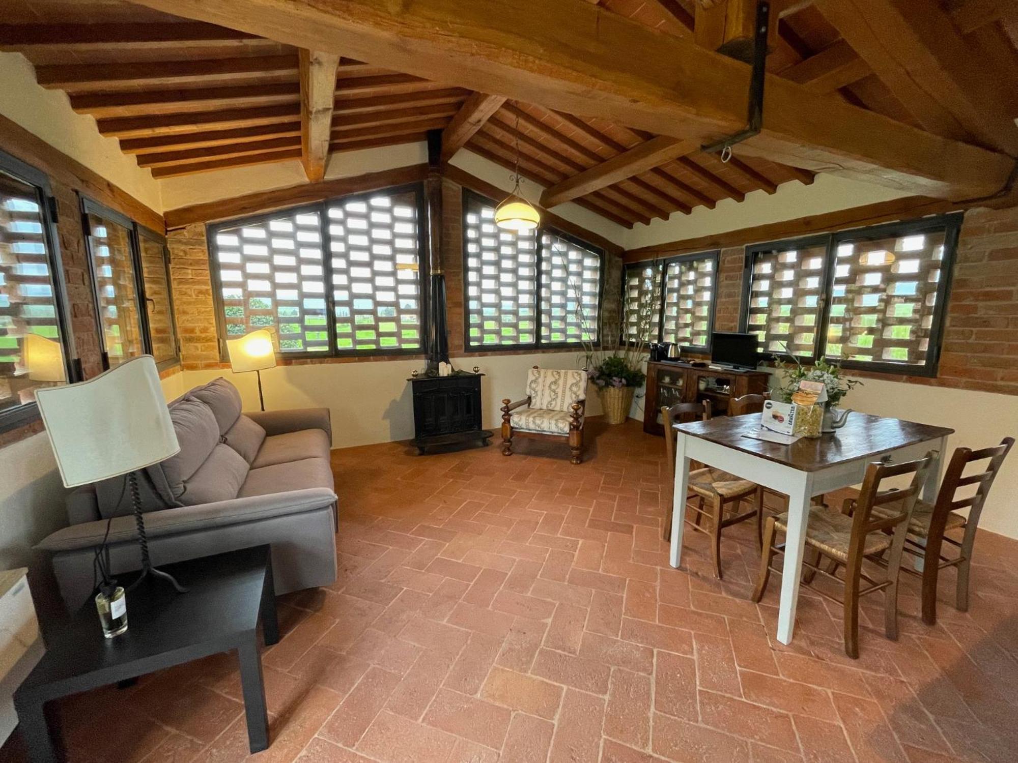 Agriturismo Le Sorbelle D'Orcia Con Piscina Pienza Exteriér fotografie