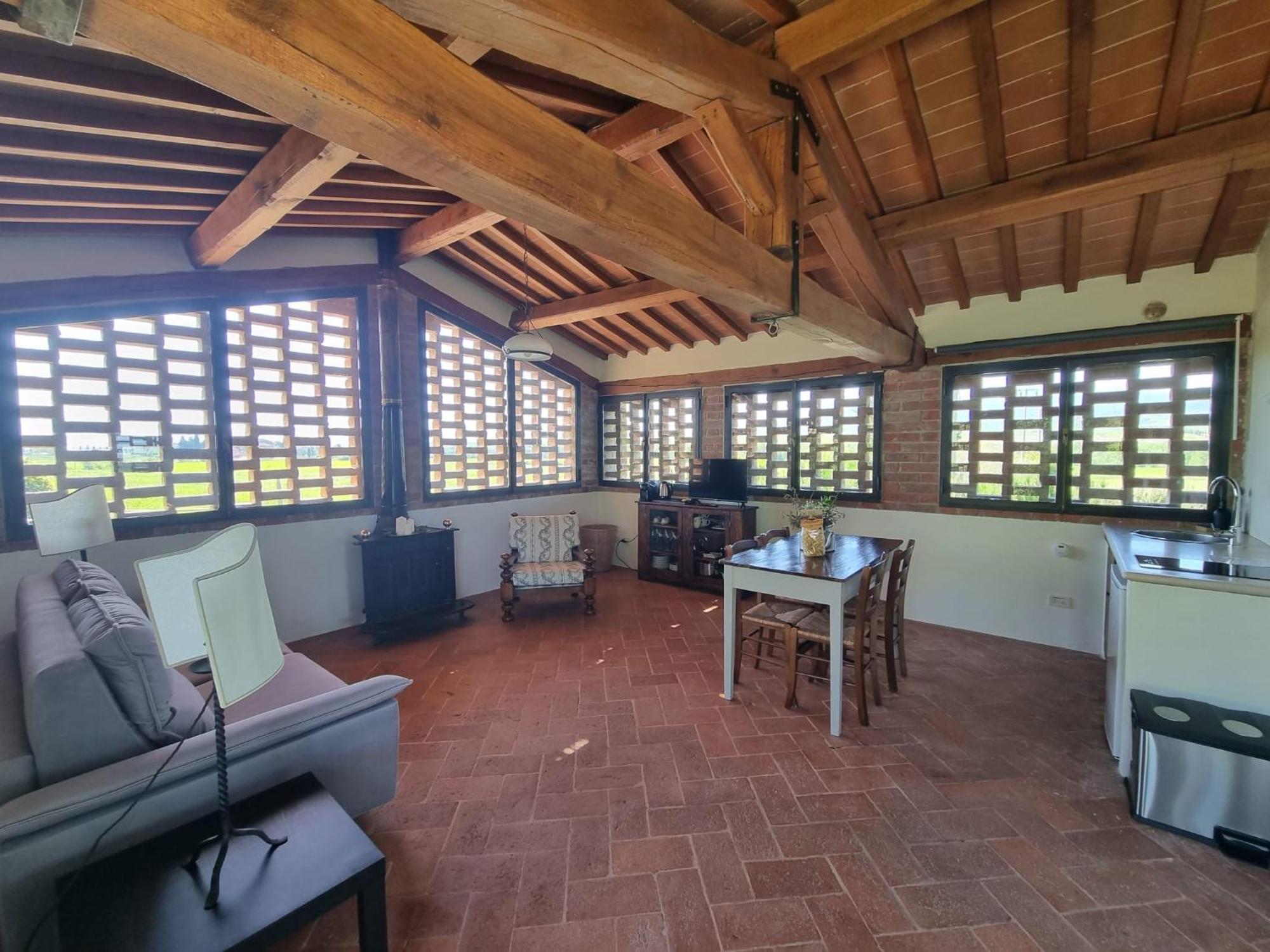 Agriturismo Le Sorbelle D'Orcia Con Piscina Pienza Exteriér fotografie
